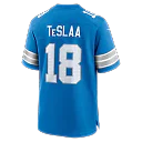 Zennovawear Isaac TeSlaa Detroit Lions Game Player Jersey - Blue