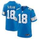 Zennovawear Isaac TeSlaa Detroit Lions Alternate Game Player Jersey - Black
