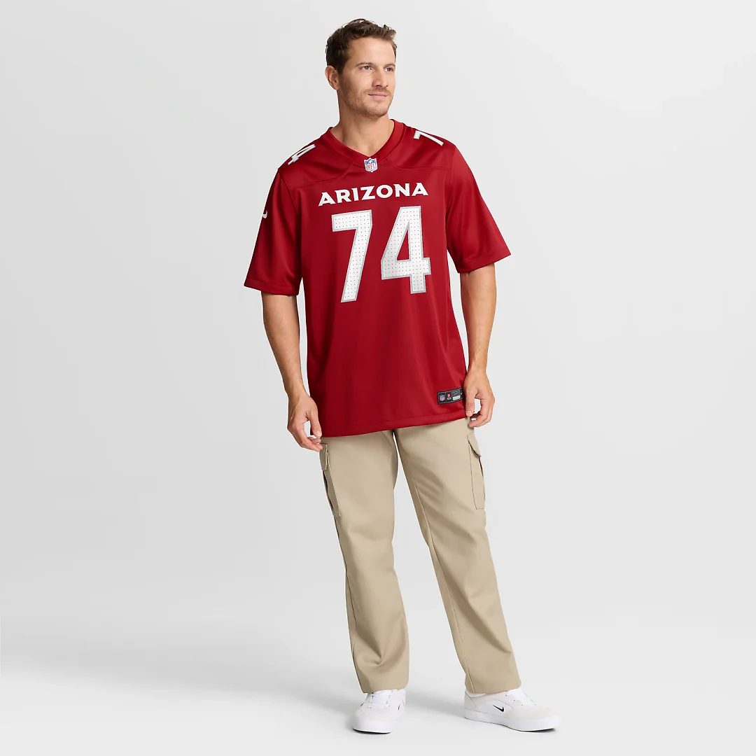 Zennovawear Isaiah Adams Arizona Cardinals Team Game Jersey - Cardinal