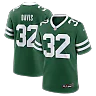 Zennovawear Isaiah Davis New York Jets Team Game Jersey - Legacy Green