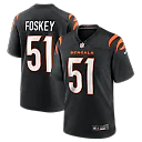 Zennovawear Isaiah Foskey Cincinnati Bengals Team Game Jersey - Black