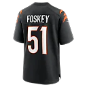 Zennovawear Isaiah Foskey Cincinnati Bengals Team Game Jersey - Black
