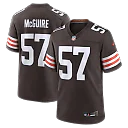 Zennovawear Isaiah McGuire Cleveland Browns Team Game Jersey - Brown