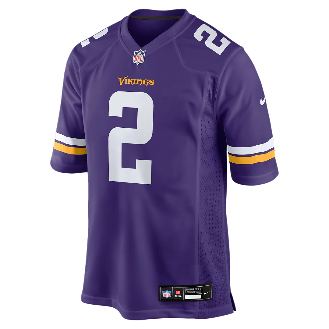 Zennovawear Isaiah Rodgers Minnesota Vikings Team Game Jersey - Purple