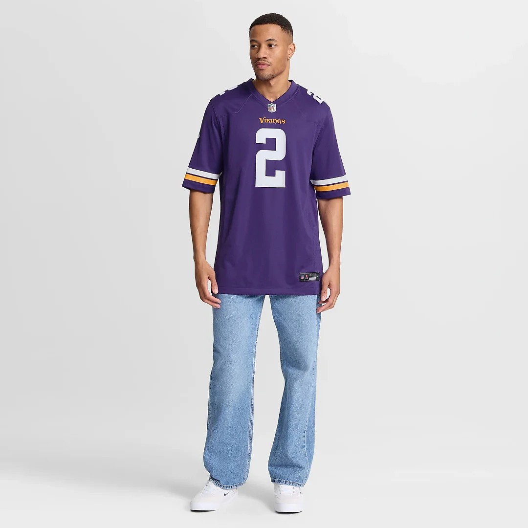 Zennovawear Isaiah Rodgers Minnesota Vikings Team Game Jersey - Purple