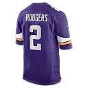 Zennovawear Isaiah Rodgers Minnesota Vikings Team Game Jersey - Purple