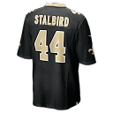 Zennovawear Isaiah Stalbird New Orleans Saints Team Game Jersey - Black