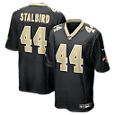 Zennovawear Isaiah Stalbird New Orleans Saints Team Game Jersey - Black