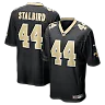 Zennovawear Isaiah Stalbird New Orleans Saints Team Game Jersey - Black