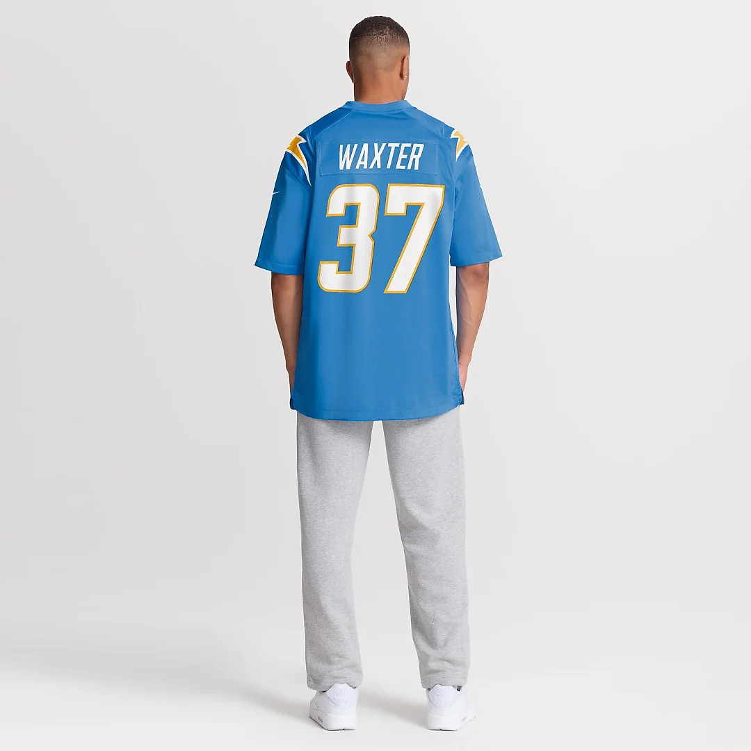 Zennovawear Isas Waxter Los Angeles Chargers Team Game Jersey - Powder Blue