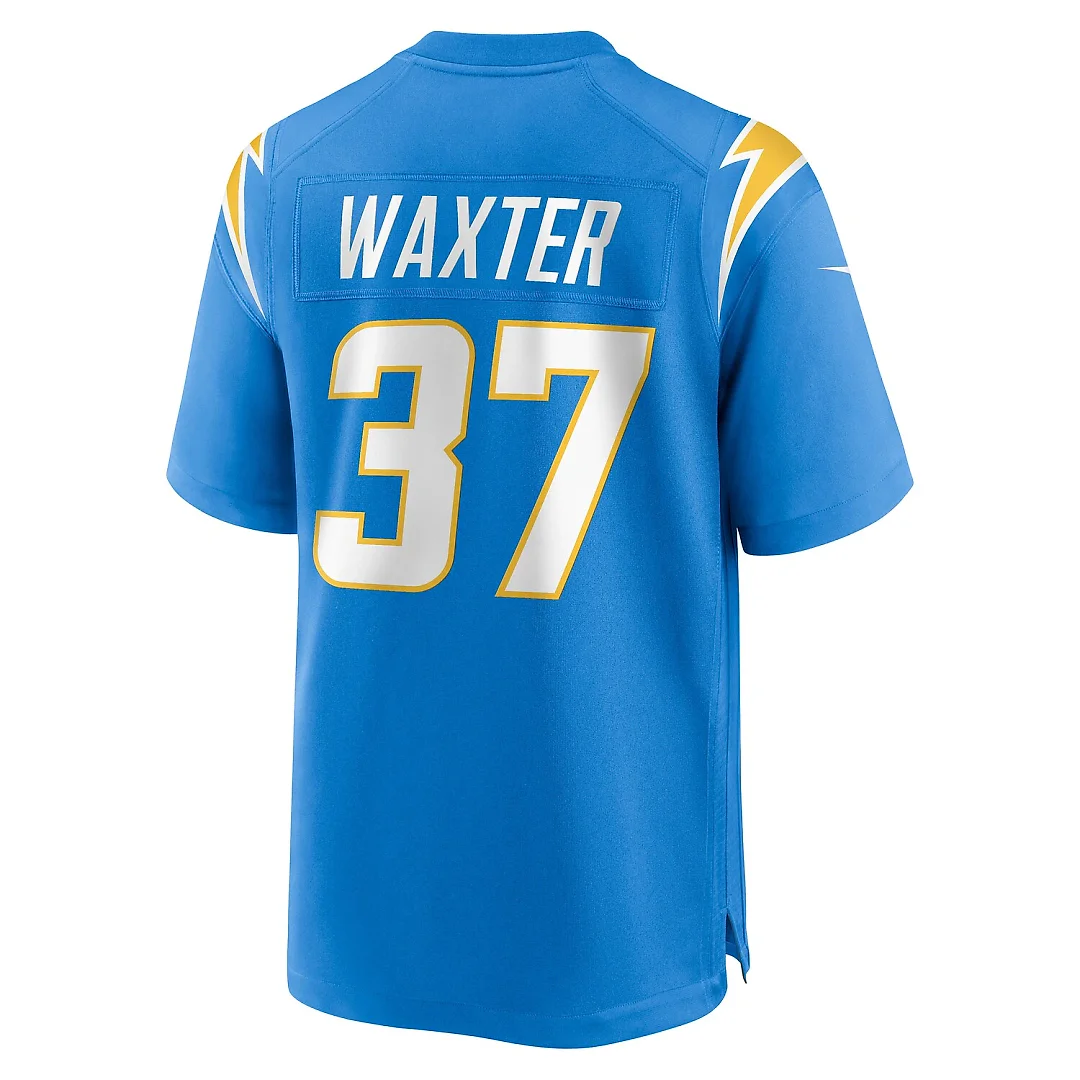Zennovawear Isas Waxter Los Angeles Chargers Team Game Jersey - Powder Blue