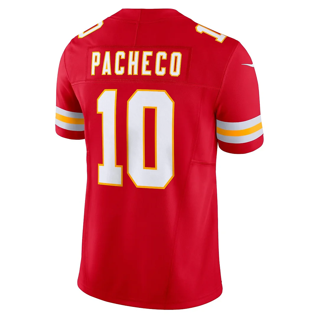 Zennovawear Isiah Pacheco Kansas City Chiefs Vapor FUSE. Limited Jersey - Red