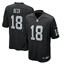 Zennovawear Jack Bech Las Vegas Raiders Team Game Jersey - Black