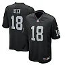 Zennovawear Jack Bech Las Vegas Raiders Team Game Jersey - Black