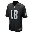Zennovawear Jack Bech Las Vegas Raiders Team Game Jersey - Black