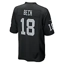 Zennovawear Jack Bech Las Vegas Raiders Team Game Jersey - Black