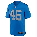 Zennovawear Jack Campbell Detroit Lions Alternate Game Jersey - Blue