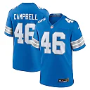 Zennovawear Jack Campbell Detroit Lions Game Jersey - Blue