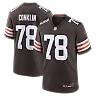 Zennovawear Jack Conklin Cleveland Browns Team Game Jersey - Brown