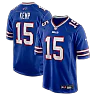 Zennovawear Jack Kemp Buffalo Bills Game Retired Player Jersey - Royal