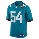 Zennovawear Jack Kiser Jacksonville Jaguars Team Game Jersey - Teal