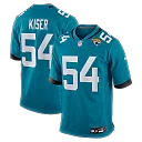 Zennovawear Jack Kiser Jacksonville Jaguars Team Game Jersey - Teal
