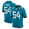 Zennovawear Jack Kiser Jacksonville Jaguars Team Game Jersey - Teal
