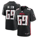 Zennovawear Jack Nelson Atlanta Falcons Team Game Jersey - Black