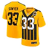 Zennovawear Jack Sawyer Pittsburgh Steelers Alternate Game Jersey - Gold