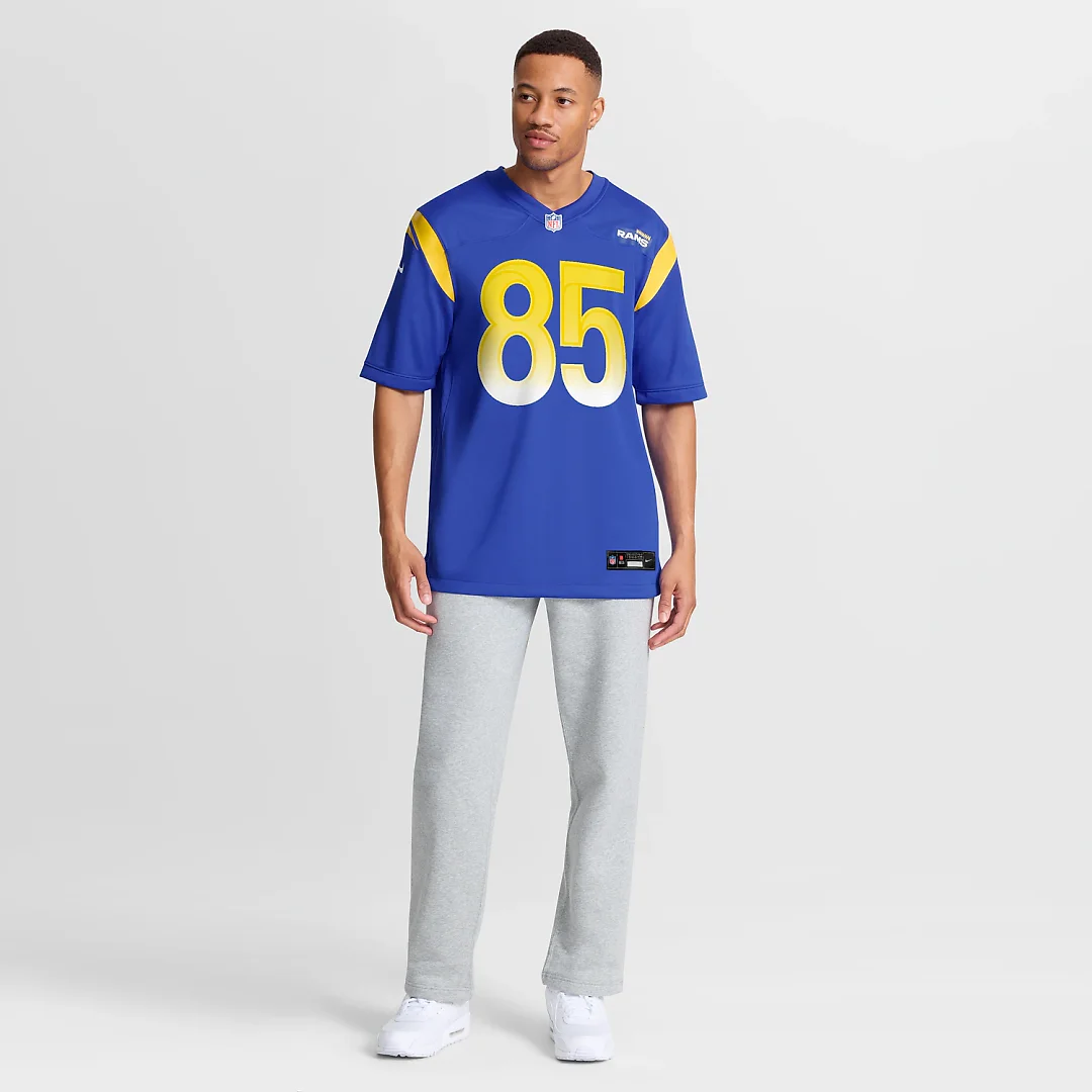 Zennovawear Jack Youngblood Los Angeles Rams Game Retired Player Jersey - Royal