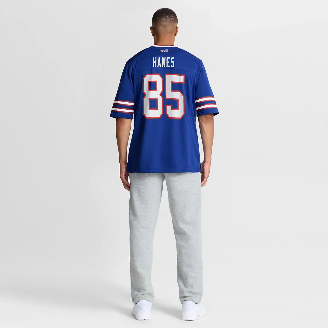 Zennovawear Jackson Hawes Buffalo Bills Team Game Jersey - Royal