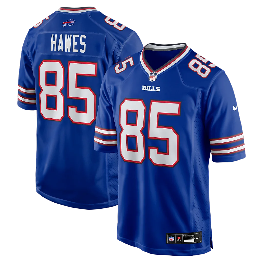 Zennovawear Jackson Hawes Buffalo Bills Team Game Jersey - Royal