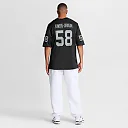 Zennovawear Jackson Powers-Johnson Las Vegas Raiders Team Game Jersey - Black