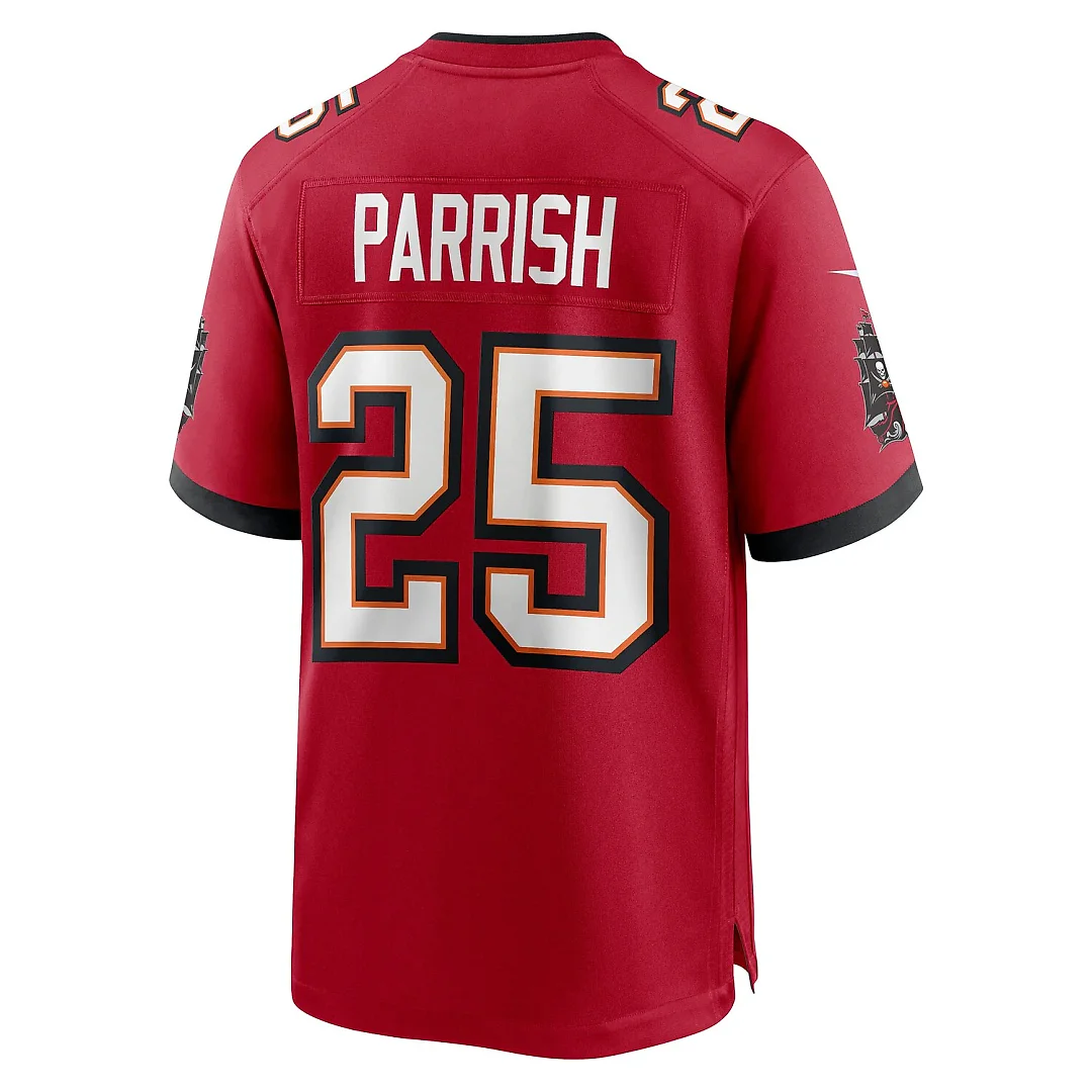 Zennovawear Jacob Parrish Tampa Bay Buccaneers Team Game Jersey - Red