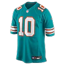 Zennovawear Jacob Rodriguez Miami Dolphins Alternate Game Jersey - Aqua