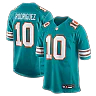 Zennovawear Jacob Rodriguez Miami Dolphins Alternate Game Jersey - Aqua