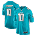 Zennovawear Jacob Rodriguez Miami Dolphins Game Jersey - Aqua