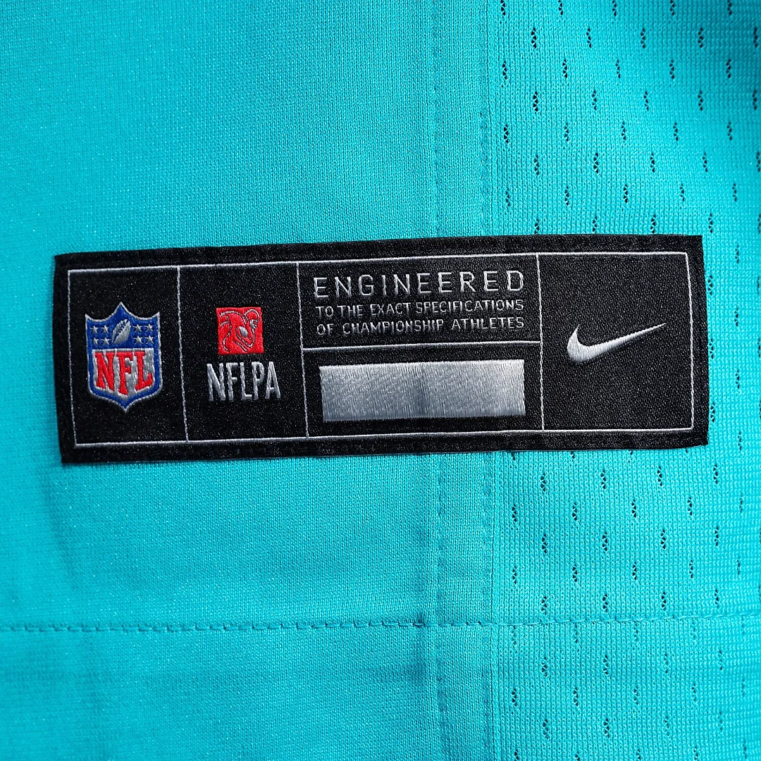 Zennovawear Jacob Rodriguez Miami Dolphins Game Jersey - Aqua
