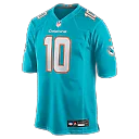 Zennovawear Jacob Rodriguez Miami Dolphins Game Jersey - Aqua