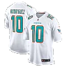 Zennovawear Jacob Rodriguez Miami Dolphins Game Jersey - White