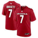 Zennovawear Jacoby Brissett Arizona Cardinals Team Game Jersey - Cardinal