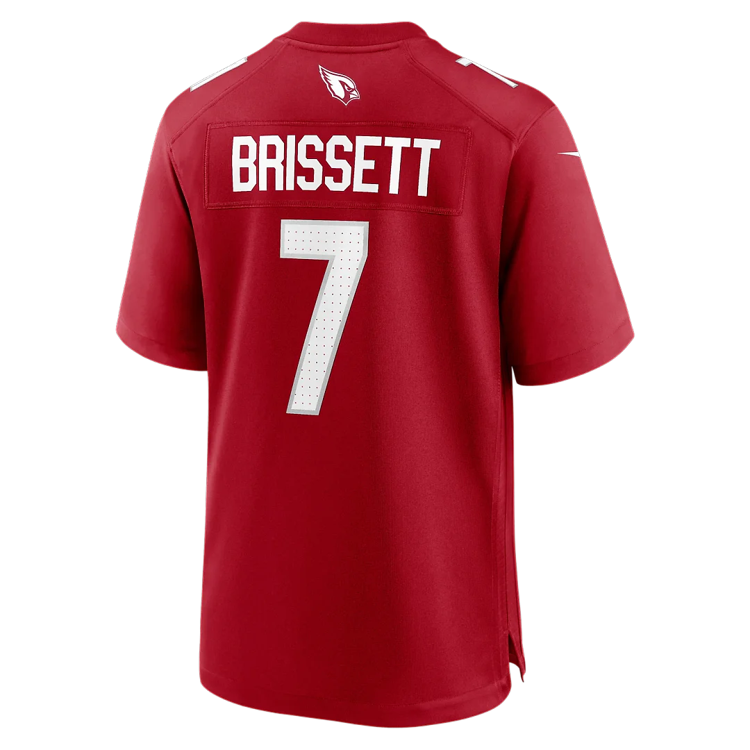 Zennovawear Jacoby Brissett Arizona Cardinals Team Game Jersey - Cardinal