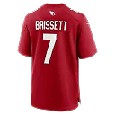 Zennovawear Jacoby Brissett Arizona Cardinals Team Game Jersey - Cardinal