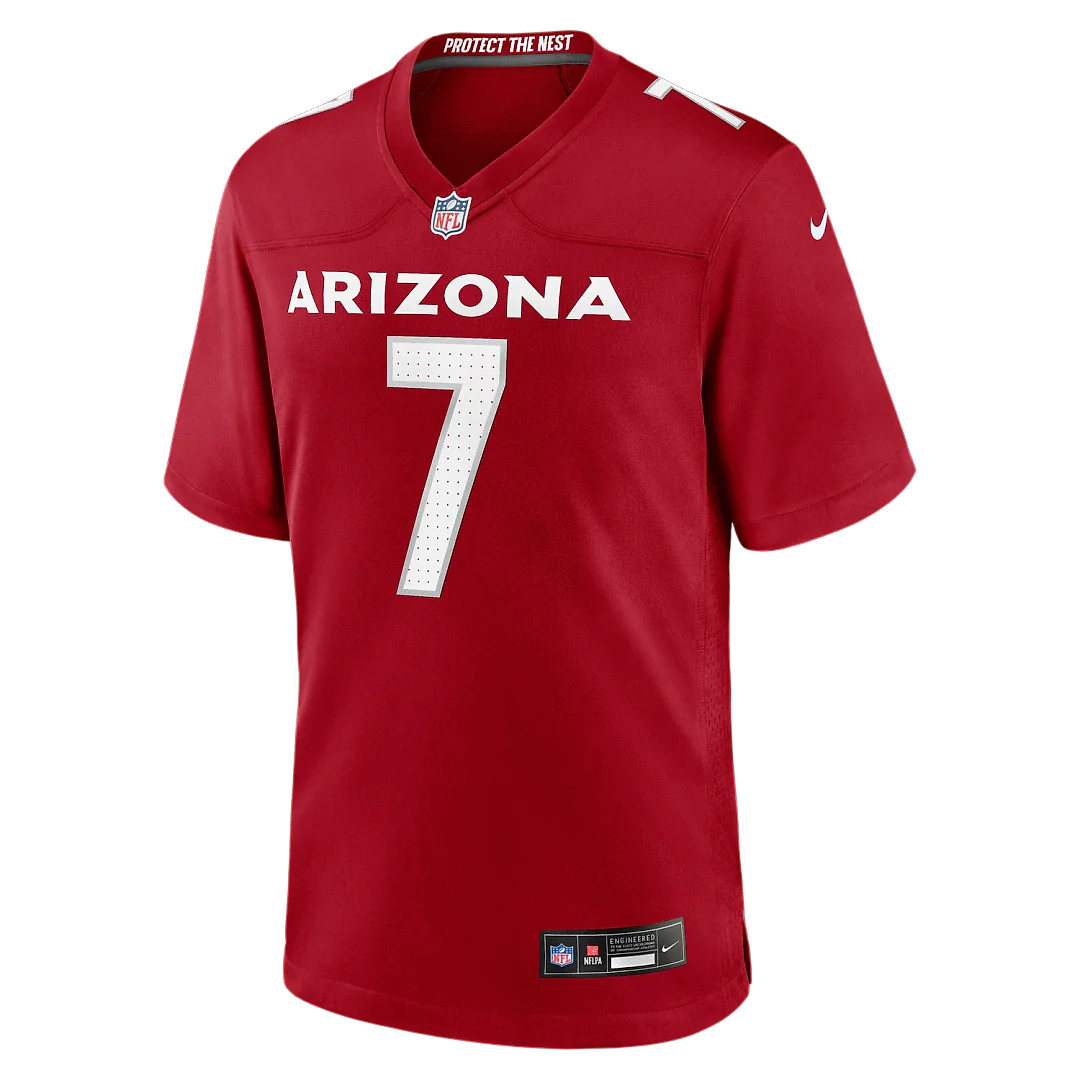 Zennovawear Jacoby Brissett Arizona Cardinals Team Game Jersey - Cardinal