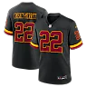 Zennovawear Jacory Croskey-Merritt Washington Commanders Hail Raiser Alternate Game Jersey - Black