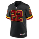 Zennovawear Jacory Croskey-Merritt Washington Commanders Hail Raiser Alternate Game Jersey - Black