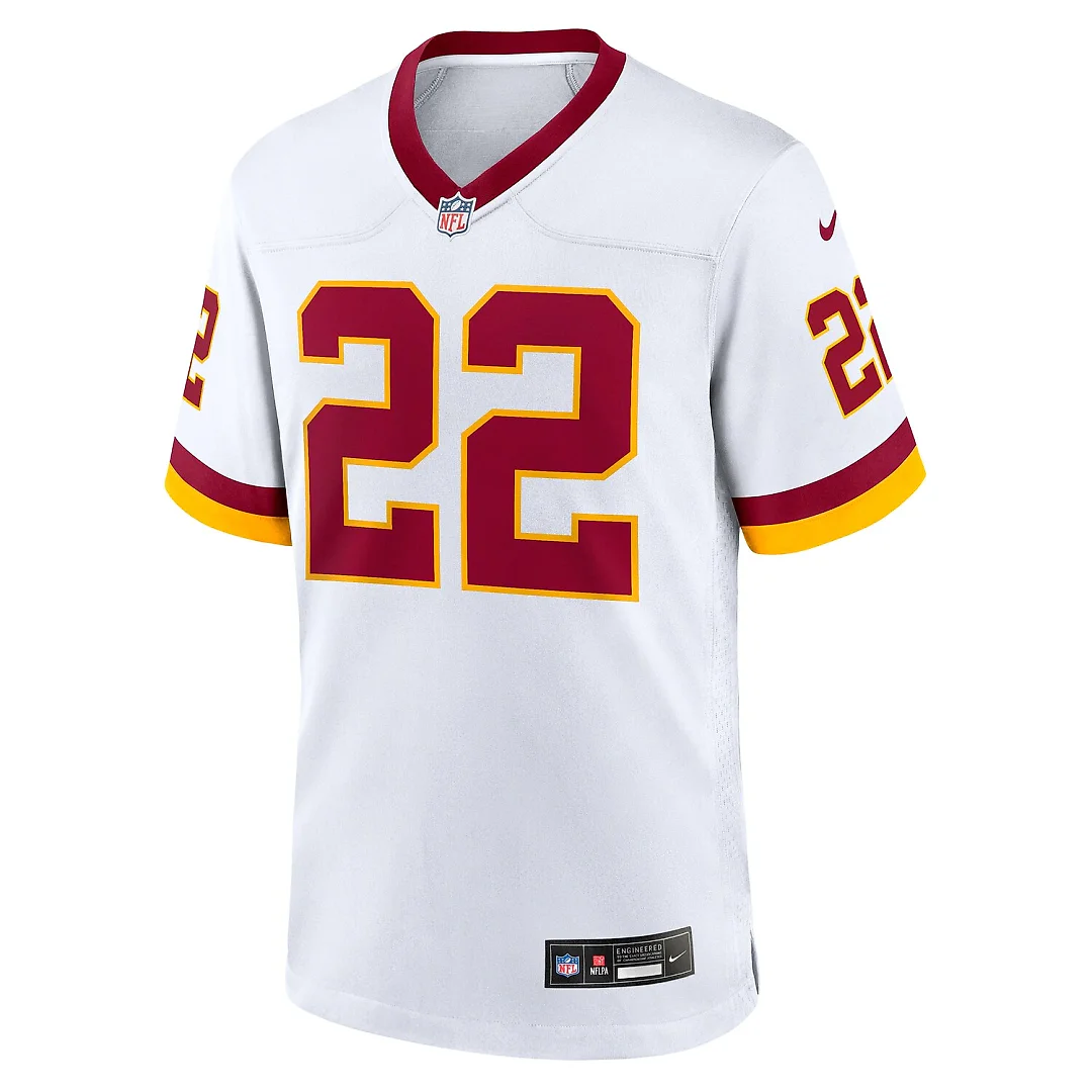 Zennovawear Jacory Croskey-Merritt Washington Commanders Game Super Bowl Era Jersey - White