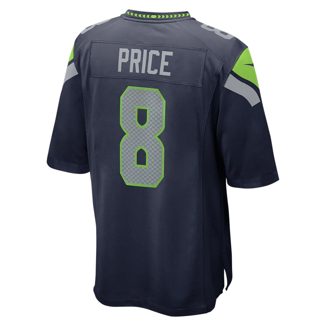 Zennovawear Jadarian Price Seattle Seahawks 2026 NFL Draft First Round Pick No. 32 Team Game Jersey - College Navy