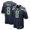 Zennovawear Jadarian Price Seattle Seahawks 2026 NFL Draft First Round Pick No. 32 Team Game Jersey - College Navy