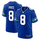 Zennovawear Jadarian Price Seattle Seahawks Alternate Game Jersey - Royal